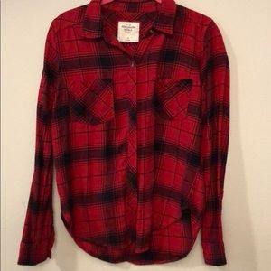 Abercrombie and Fitch flannel